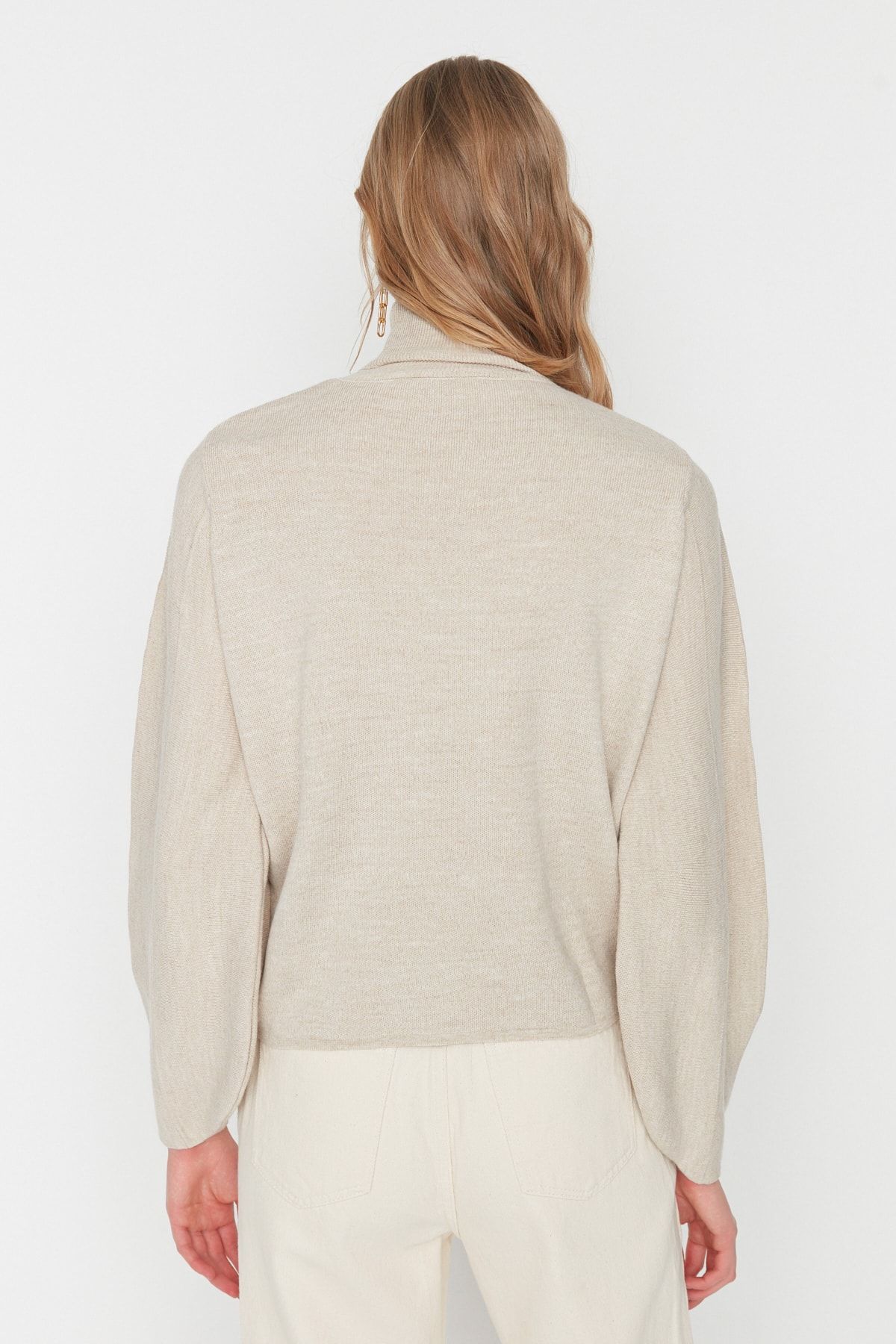 Trendyol Collection-Kamenný základní rolák TWOAW21KZ0485 5