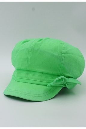 Kadın Geniş Siperli Kastro Şapka Neon Sarı Baretta 564546565