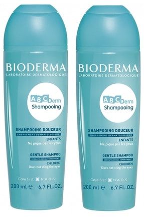 Abcderm Gentle Shampoo 200 ml 2 Adet PARKFARMA1149