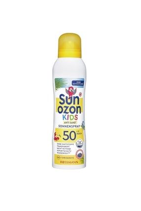 Sunozon Güneş Spreyi Çocuklar Için Spf50 - Kum Tutmayan Formül 200 ml 4305615572741