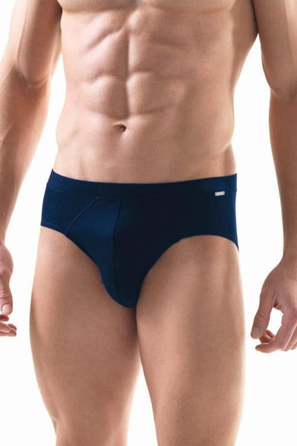 Erkek Silver Lacivert Slip 9311