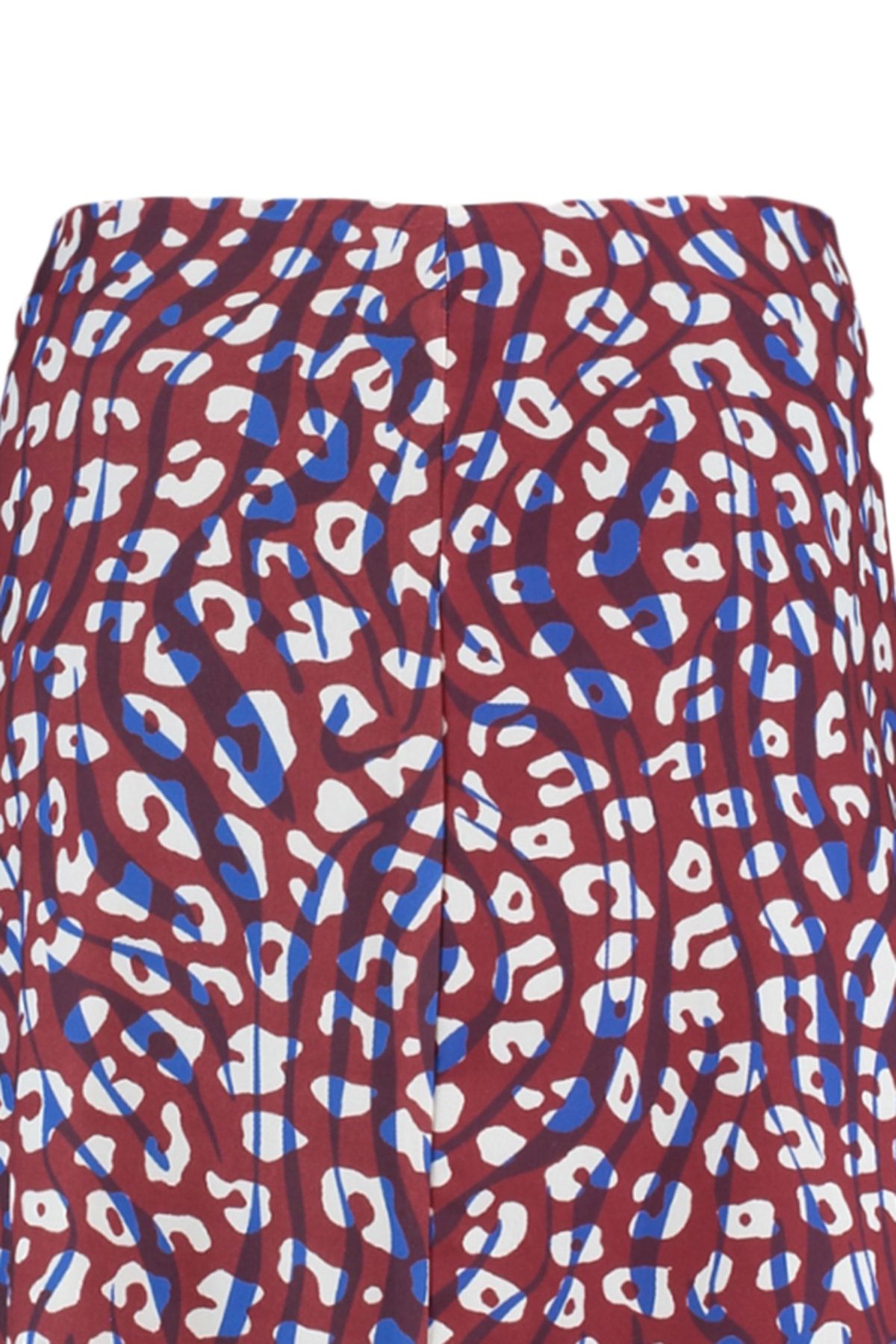 Trendyol Collection-Multi-Colored Flounced Viscose Fabric Animal Pattern Midi Woven Skirt TWOSS19FG0026 14