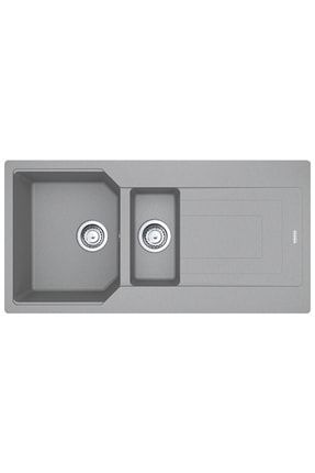 Urban Ubg 651-100 Stone Grey 1.5 Gözlü Granit Mutfak Evyesi TYC00435009890
