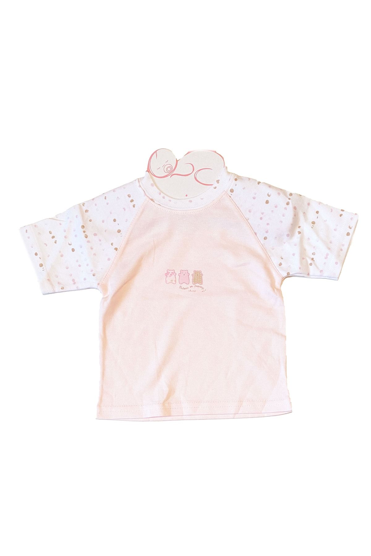 Chicco Baby Girl Summer Combed Cotton Tshirt Trendyol