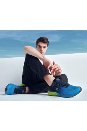Mavi - Dimo Erkek Günlük Comfort Taban Sneaker Spor Koşu Ayakkabısı P-000000000000002197