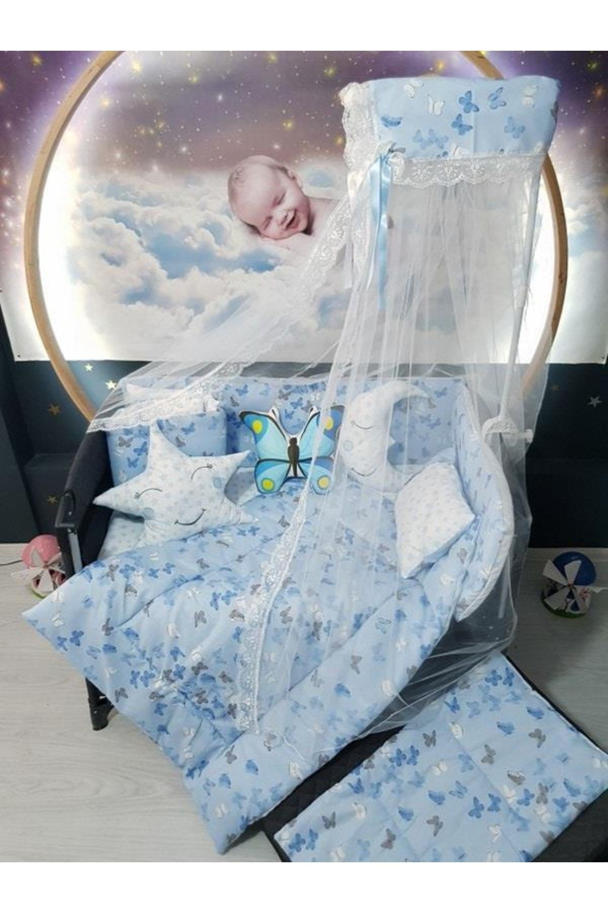 Mosquito nets hot sale for baby cribs