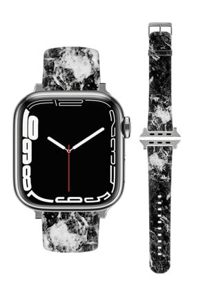 Apple Watch 1 2 3 4 5 6 7 Se 38 mm Uyumlu Silikon Kordon Akıllı Saat Kayış Watchband - Tornado cupwtchapple38mmkordon33
