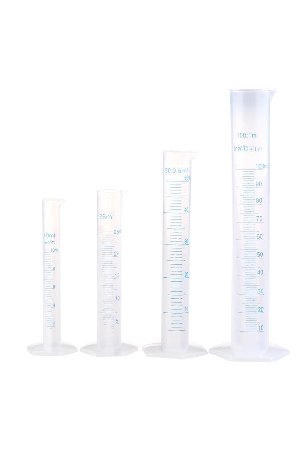 CAMBURADA CAMGEN Plastik Mezür Uzun Form 100ml - 1 Adet