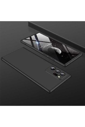 Samsung Galaxy Note 20 Ultra Uyumlu Kılıf Ays 360 Derece Tam Koruma Sert Slim Fit 3 Parça Kapak SAM GLX NOTE 20 ULTRA AYS KAPAK