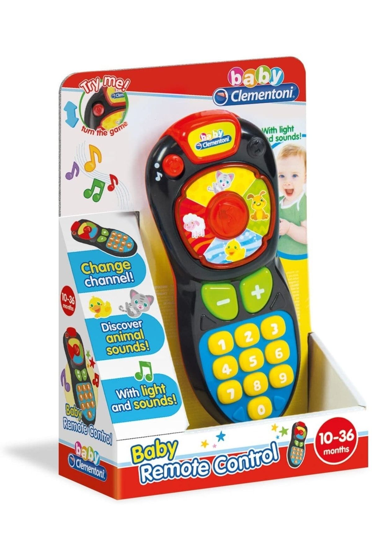 CLEMENTONI 17180 Baby Uzaktan Kumanda - Telefon