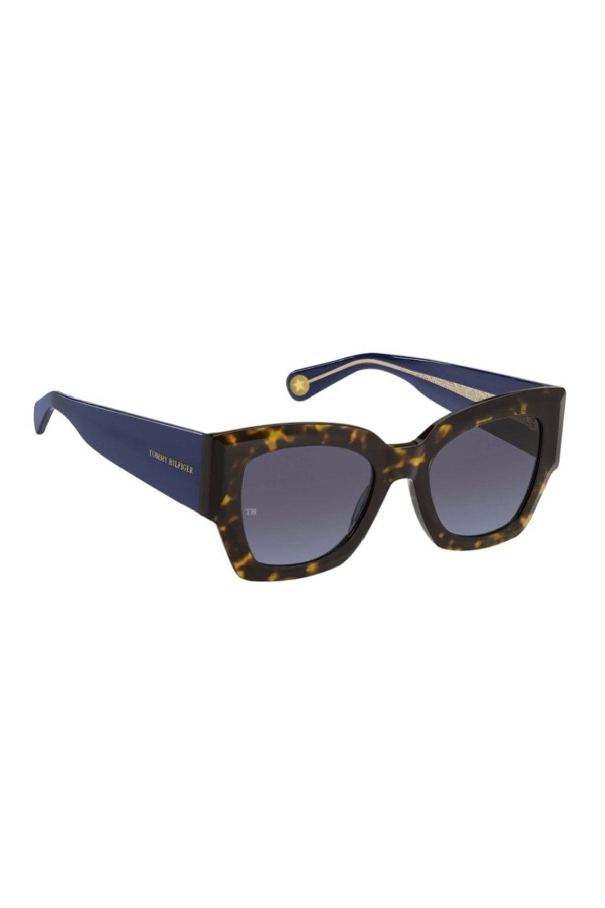 عینک آفتابی آبی زنانه Th 1862 s 086gb 51 Tommy Hilfiger