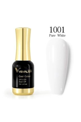 12 ml Uv Led Kalıcı Oje Pure White Kireç Beyazı 1001 venalisa12ml-1