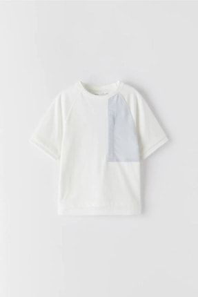 Çocuk Beyaz Tshirt 5033