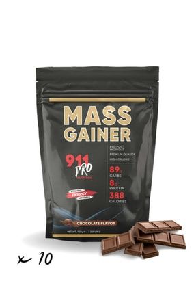 Mass Gainer Çikolata Aromalı 10 X 100gr (1000gr) MS5100CK02