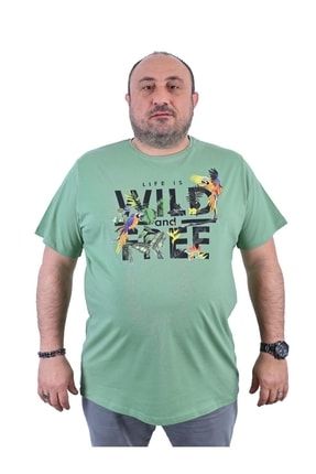 Erkek T-shirt Wild Free 22138