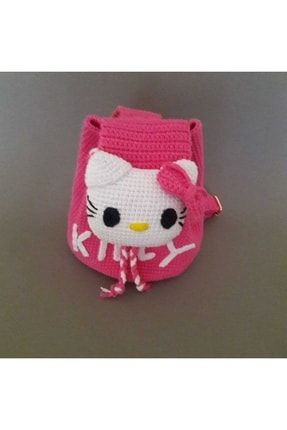 Hello Kitty Amigurumi Organik Çanta Ophellokitty