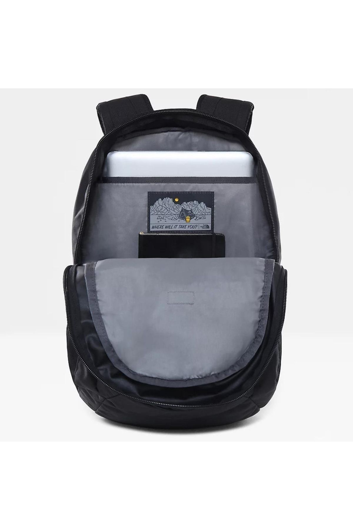 کوله پشتی مشکی زنانه زمینی JK3 سیاه The North Face