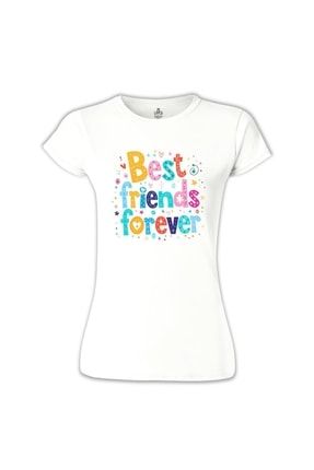 Kadın Beyaz Bff Best Friends Forever Iı Tsihrt bb-243