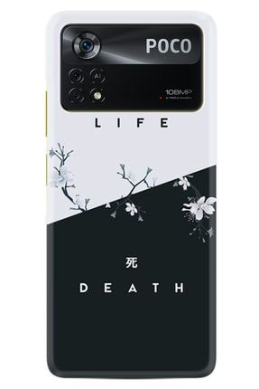 Xiaomi Poco X4 Pro 5g Kılıf Resimli Desenli Baskılı Silikon Kılıf Life And Death 1339 x4prox1x7t3