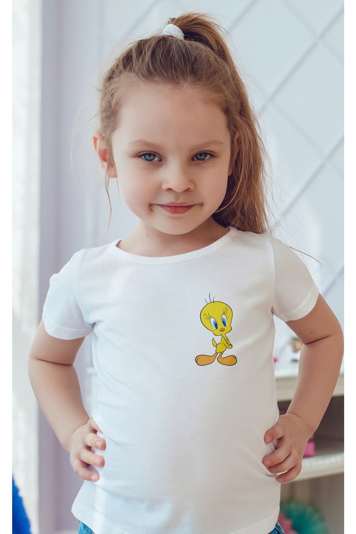 TWEETY-تي شيرت مطبوع للأطفال 2