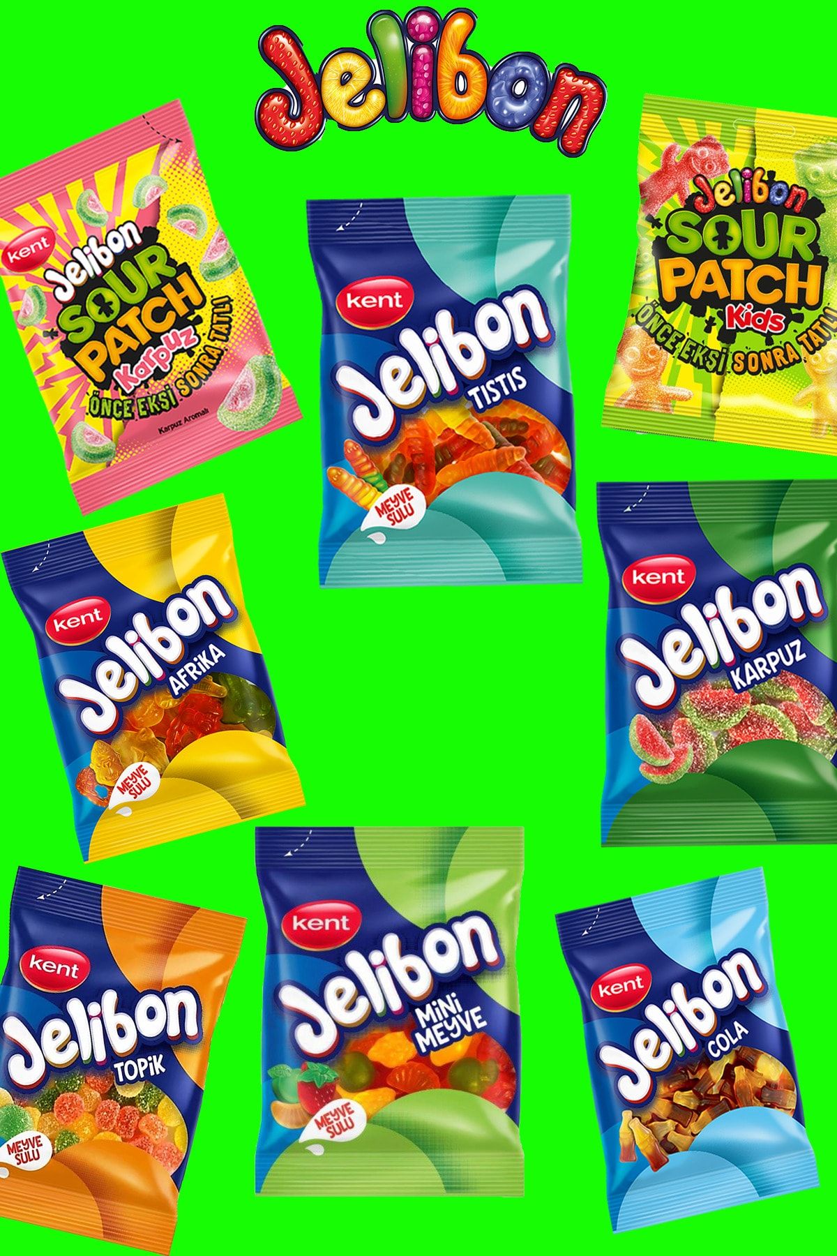 Jelibon Karma Paket 80 Gr X 8 Adet
