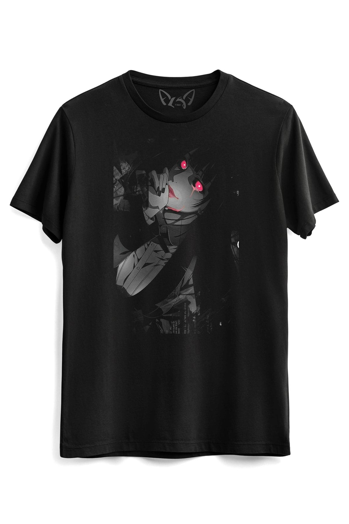 Alfa Tshirt Kakegurui Anime Siyah Tshirt Fiyat Yorumlar Trendyol