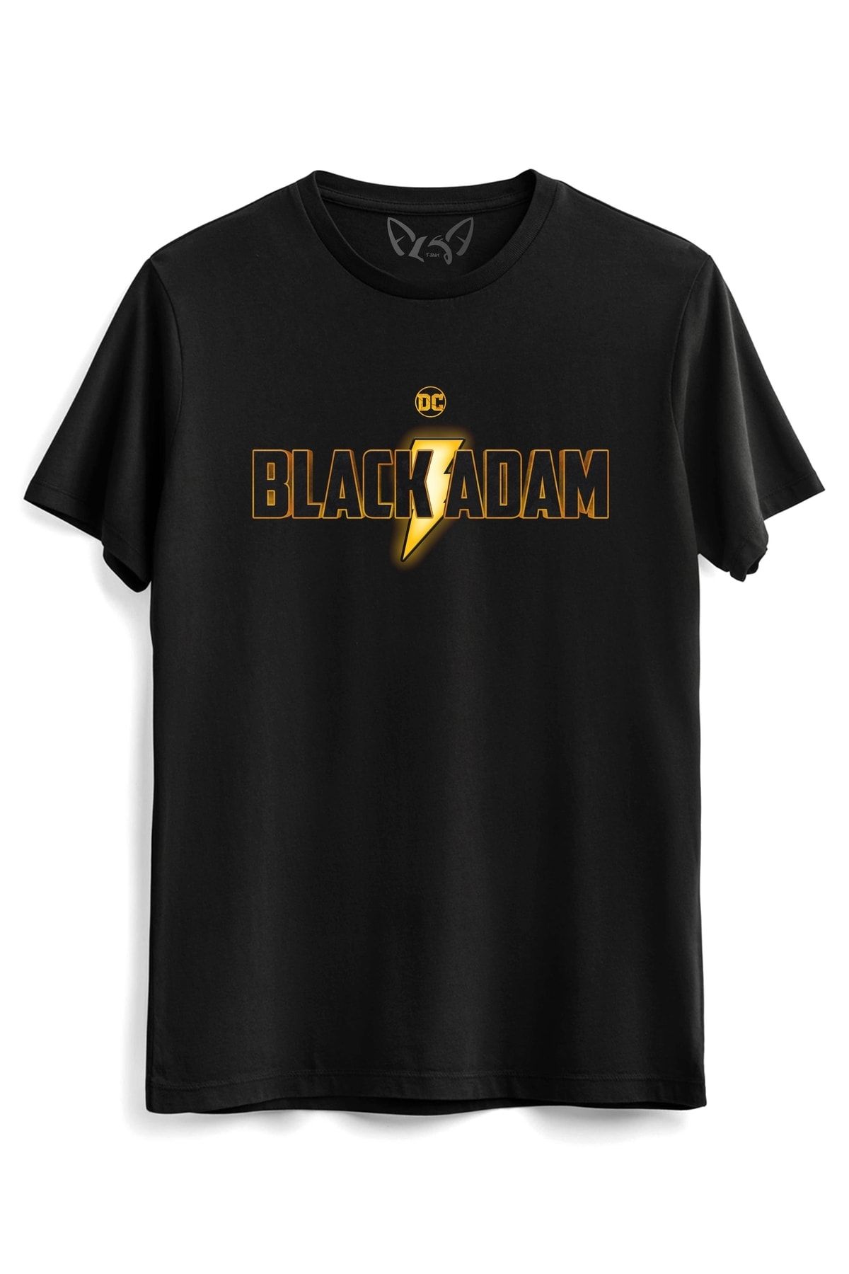 Alfa Tshirt Tricou Negru Adam Negru Unisex - S