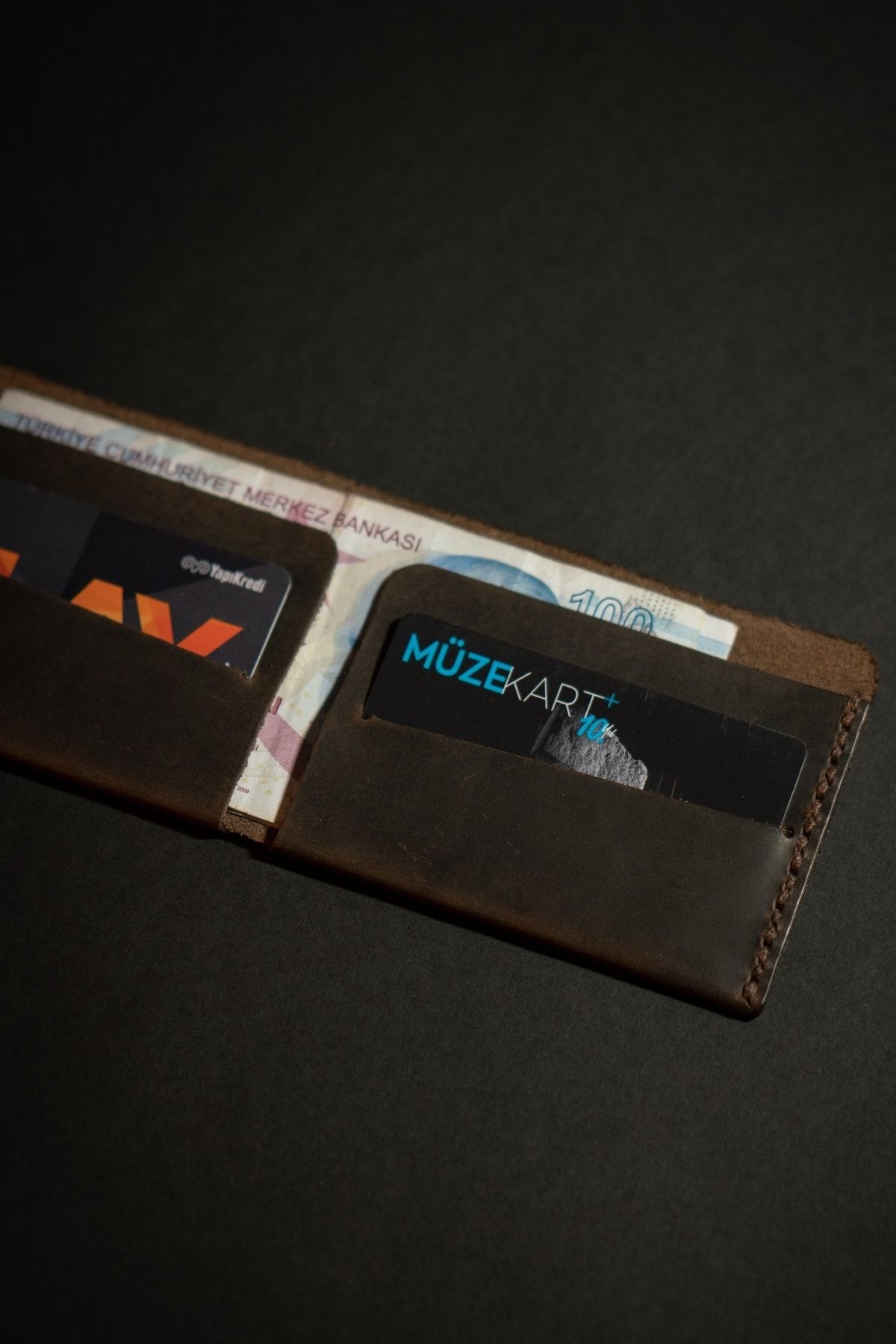 minimal X design-Minimal X Coin Wallet - Chestnut Crazy 4