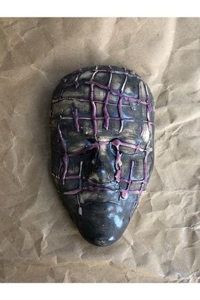 Dekoratif Obje/duvar Süsü El Yapımı Seramik Maske TYC00435008030