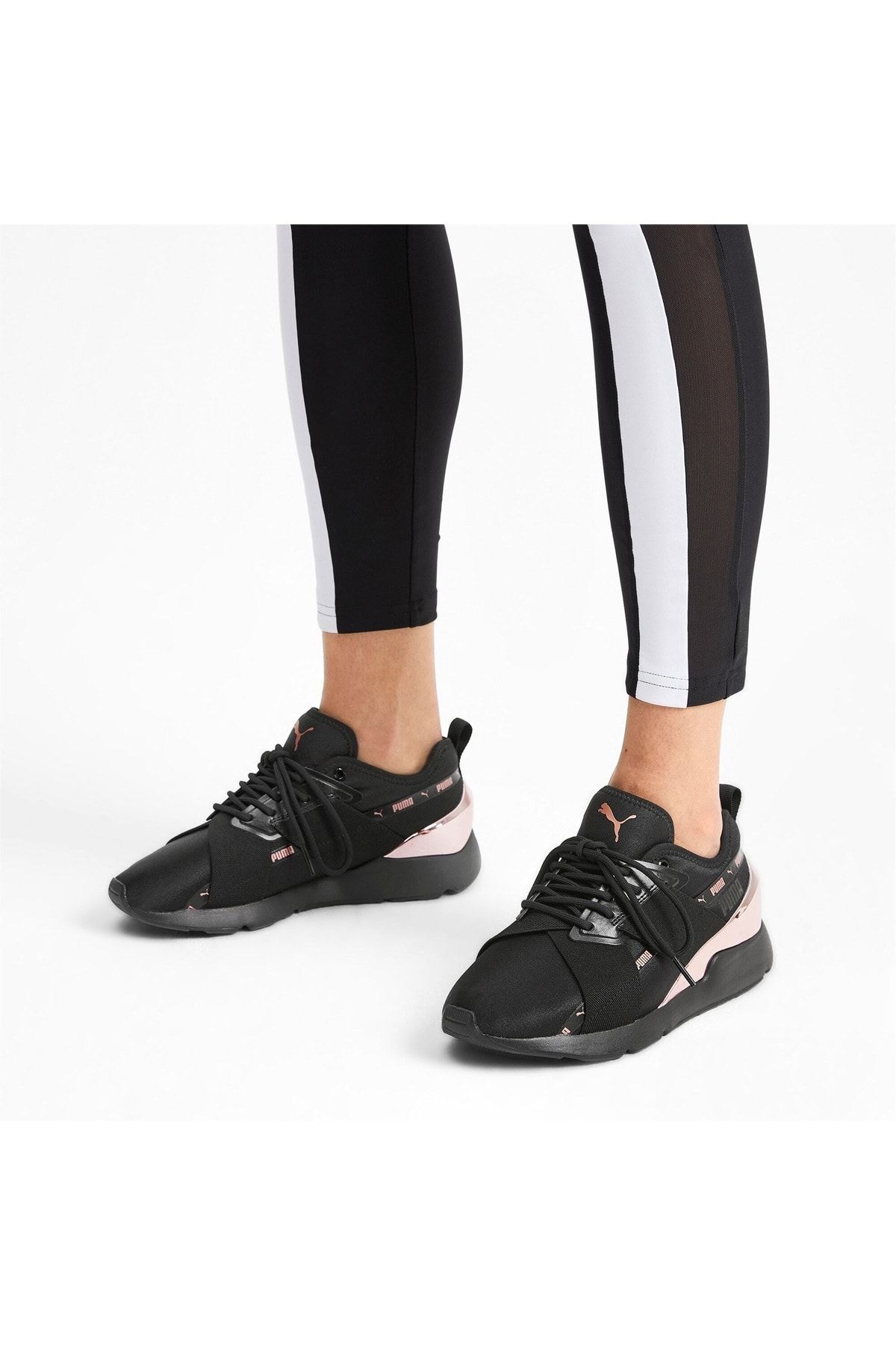 Puma-Muse X-2 Metallic - Purple Women's Shoes 7