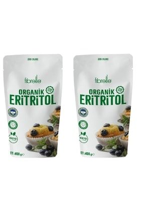 Organik Eritritol 400 G 2 Paket Keto / Ketojenik / Vegan Diyete Uygundur. FİBERİ03x2
