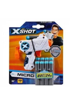 X-shot Excel Micro 8 Dartlı Oyuncak Silah XSHOTMİCRO
