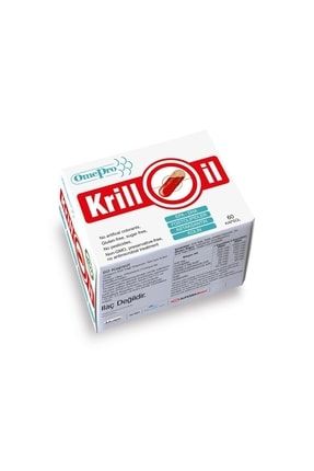 Krill Yağı Krill Oil Omepro® Krill Yağı 60 Kapsül Anti Krill oil