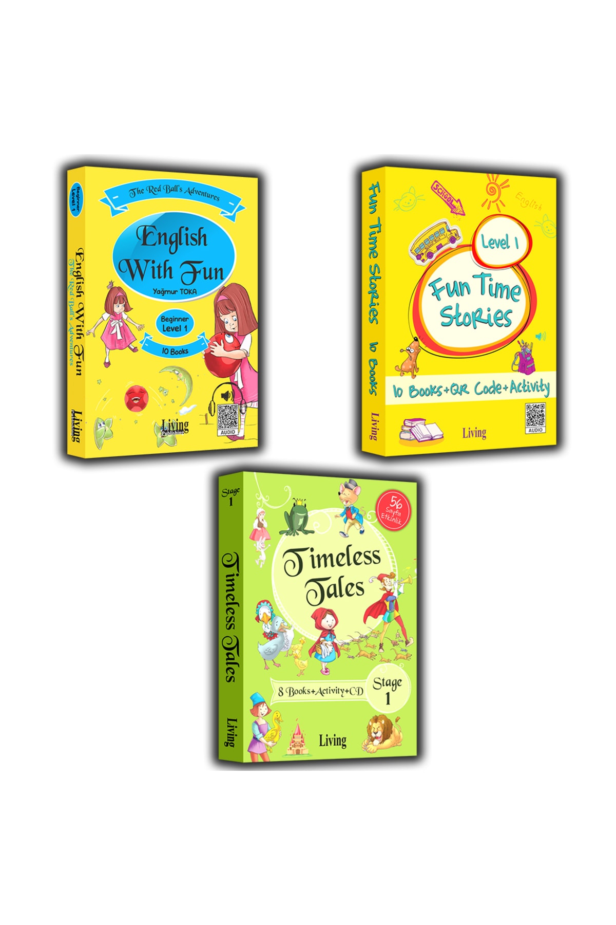 Living English Dictionary Ilkokul Seviyesi Başlangıç Düzeyi Level 1 Ingilizce Hikaye Setleri