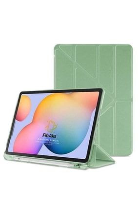 Apple Ipad Pro 11 2020 2.nesil Kılıf Kalem Bölmeli Katlanabilir Standlı Yumuşak Kapak Apple iPad Pro 11 Tri Fold Kılıf