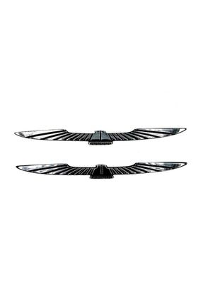 Etiketçilere Thunderbird Metal Kuş Takımı - Döküm Metal Kuş Arma - Metal Kanat Kuş (2 Adet) S124
