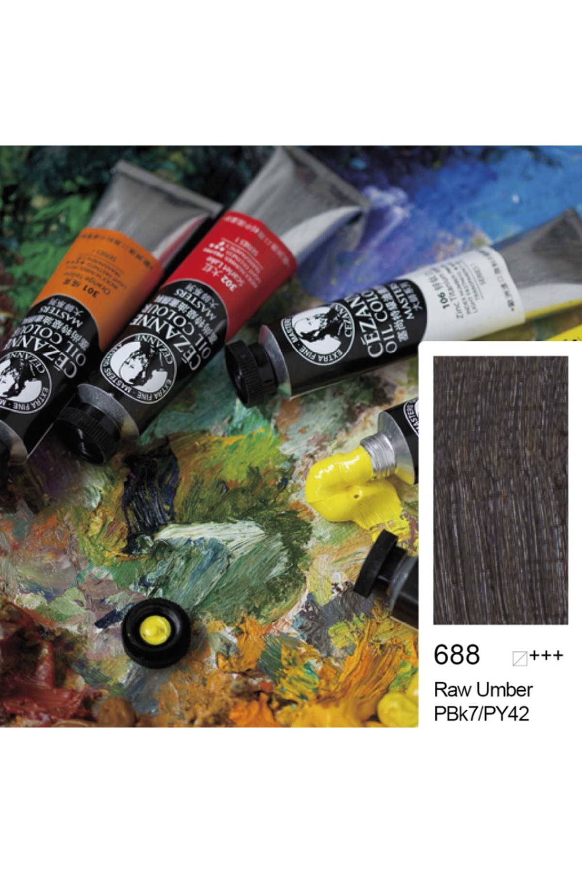Genel Markalar Extra Fine Masters' Yağlı Boya 45ml (oil Colour) Raw Umber 688