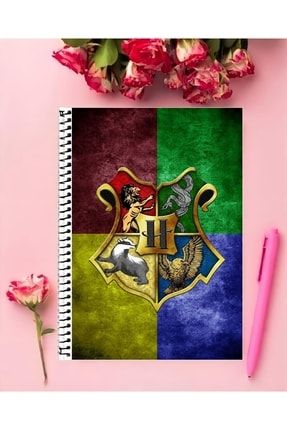 Harry Potter Draco Malfoy Dobby Defter 1 Adet Özel Tasarım A4 Boyutu 21*29 Cm Telli Kareli büyükboyyenikareli1393