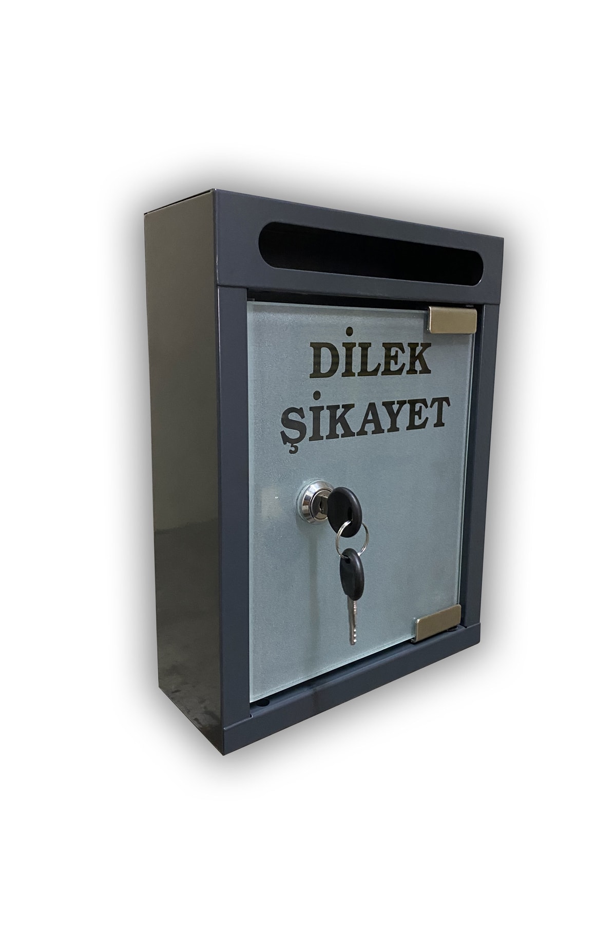 veta metal Dilek Ve Şikayet Kutusu-cam Kapak-anrasit