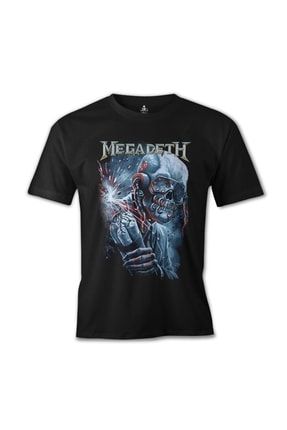 Erkek Siyah Megadeth Tshirt es-38