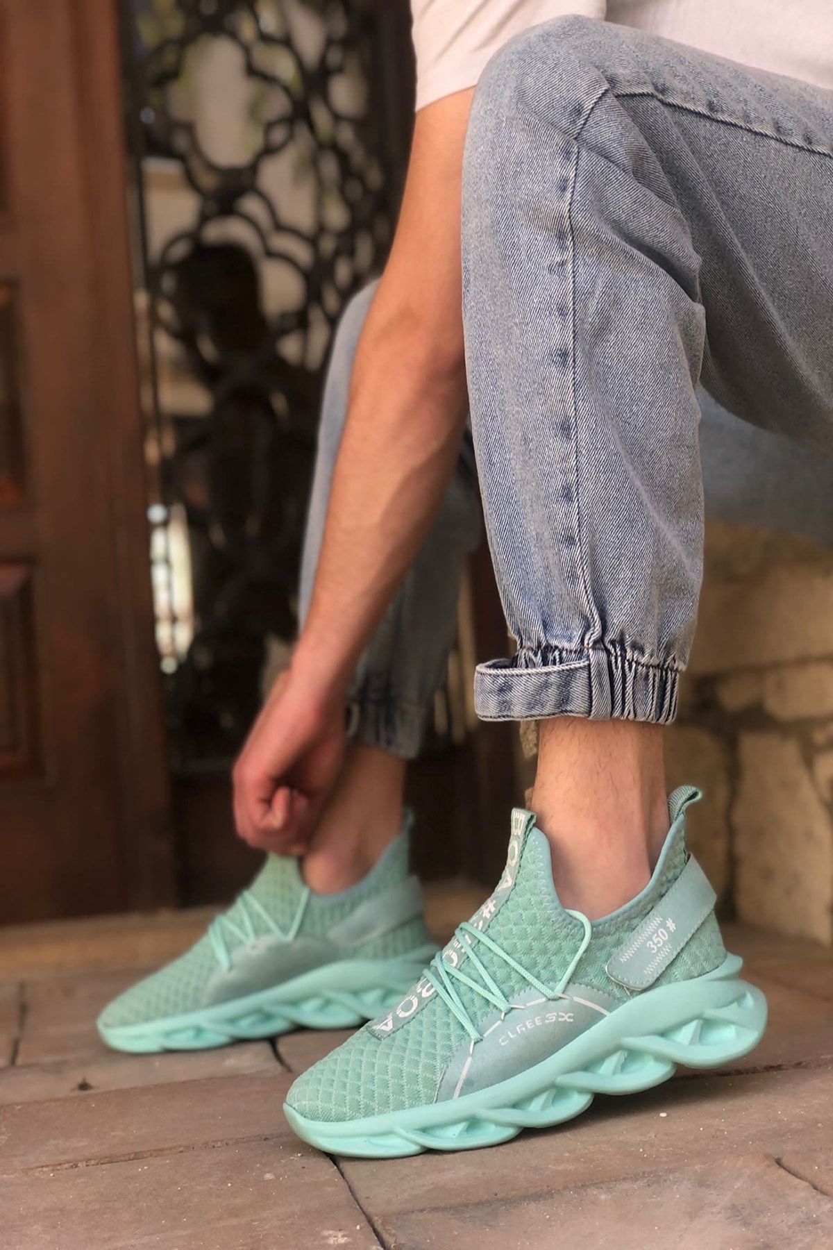 Mint green sales mens shoes
