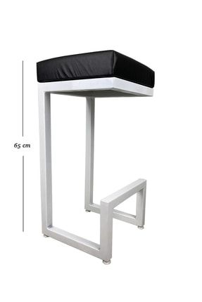 Bar Sandalyesi,taburesi Ada Mutfaklar Için 65cm Yükseklik Siyah dest65sd
