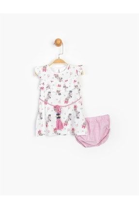 Kız Bebek Elbise Ve Külot BMN15487-20Y1