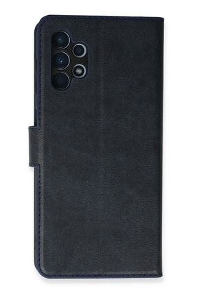 Samsung Galaxy A13 4g Kılıf Cüzdanlı Deri Kapaklı - Lacivert Cüzdanlı-Deri-Kapaklı-samsung-a13-4g