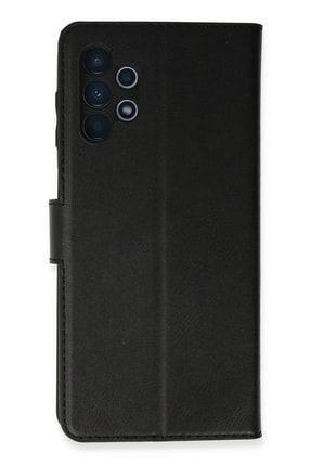 Samsung Galaxy A13 4g Kılıf Cüzdanlı Deri Kapaklı - Siyah Cüzdanlı-Deri-Kapaklı-samsung-a13-4g