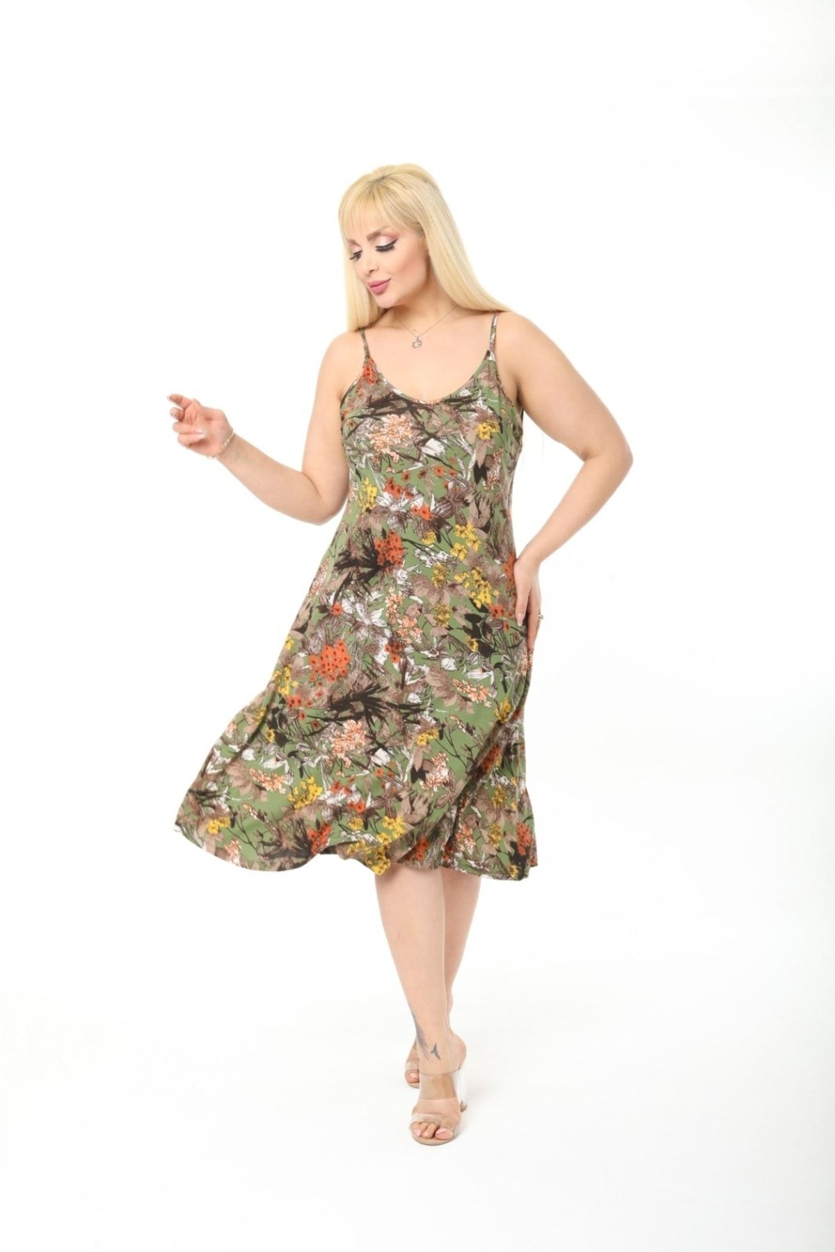 Cotton knee length summer dresses store
