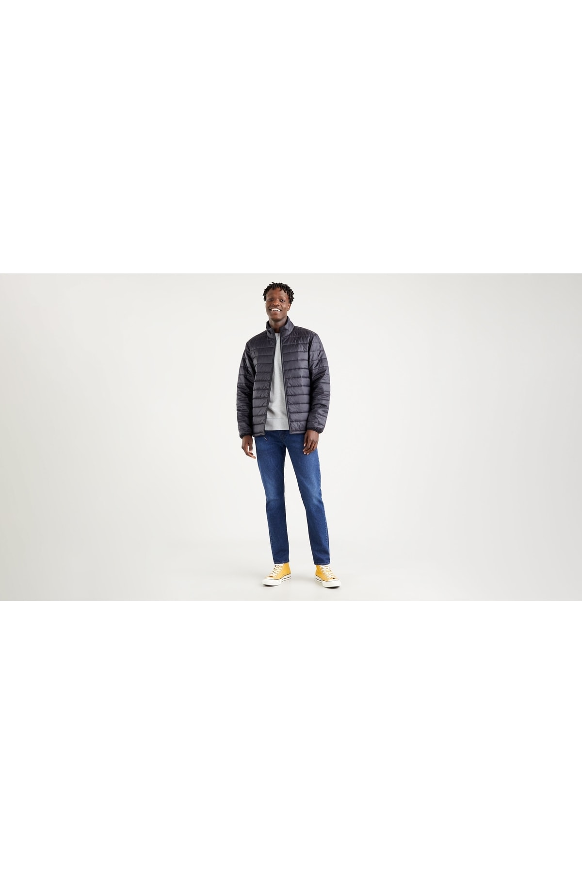 پالتو لیوایز مردانه پلی استر مشکی       بیسیک  | Levi's A070700020 TR - تصویر 7