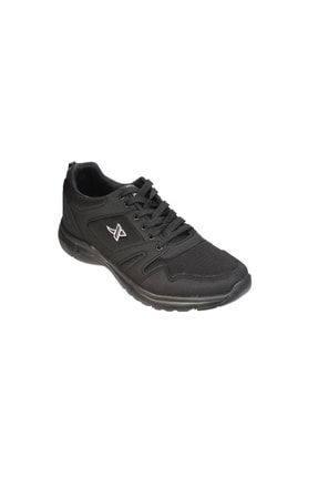 Yazkış Erkek Gri Beyaz Siyah Battal Büyük Numara 47 Numara Fileli Rahat Hafif Esnek Spor Ayakkabı YKA020X