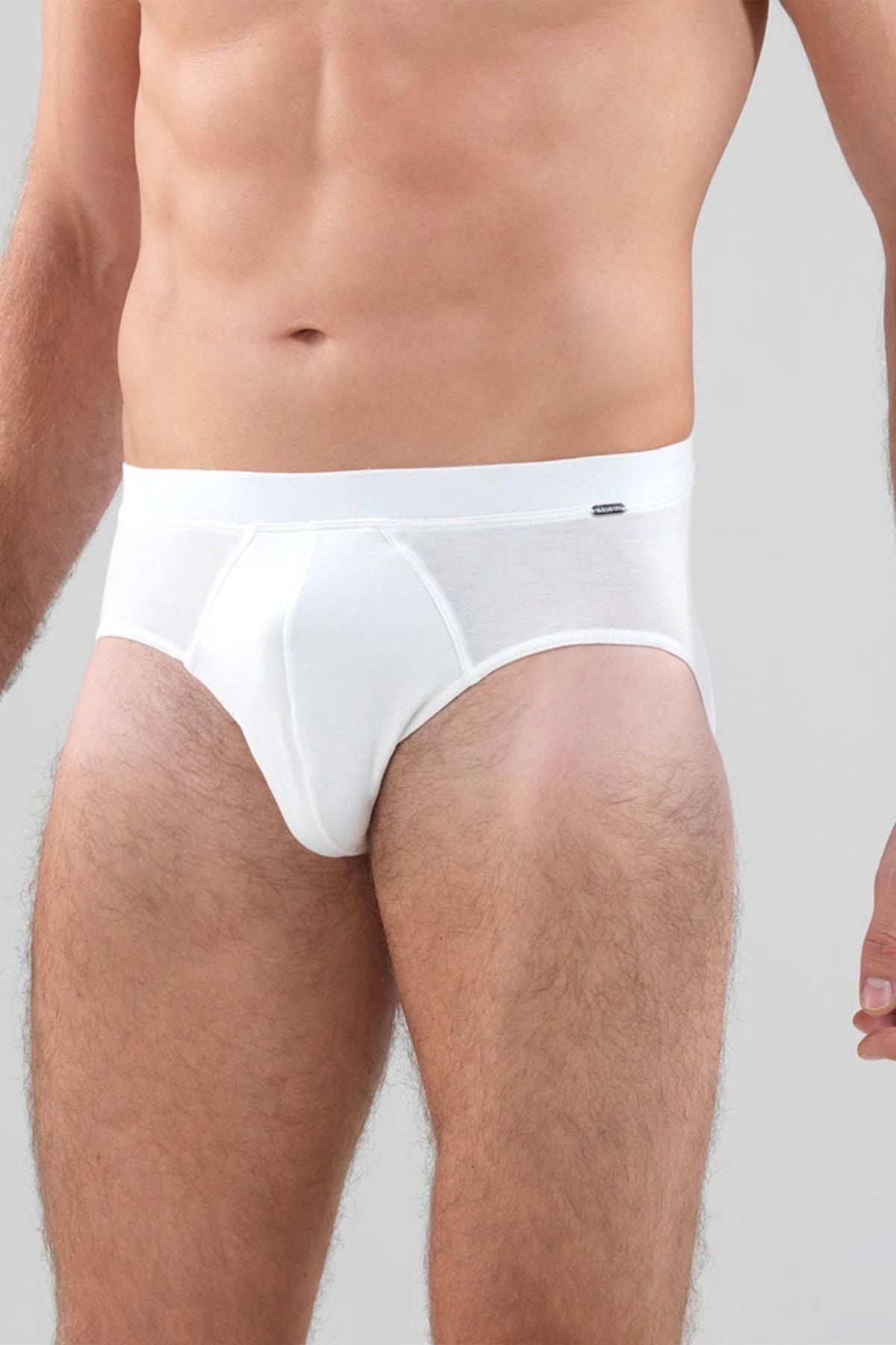 Erkek Silver Beyaz Slip 9311