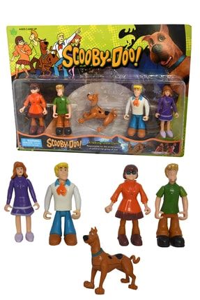 Scooby Doo Shaggy Velma Daphne Fred Oyuncak Karakter Seti dop12318512igo